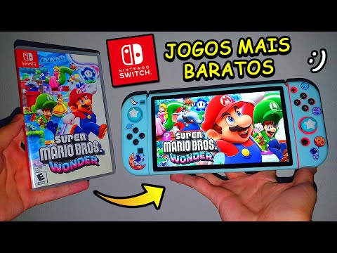 Os melhores acessórios e jogos baratos de Nintendo Switch