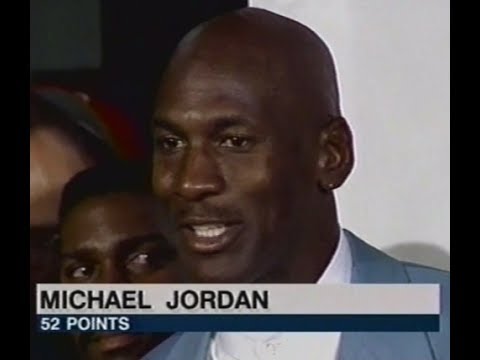 Michael Jordan returns to basketball [Scottie Pippen's All-Star Classic] (1994)
