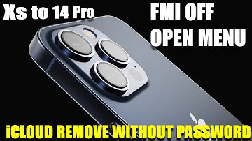 iPhone Fmi Off Open Menu | Icloud Unlock | iCloud | turn off find my iPhone without password |