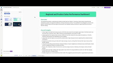 Build a Regional and Product Sales Performance Dashboard in 2 Minutes with AI - Bricks Tutorial
