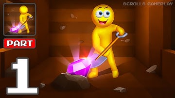 ‎Digging Universe - Gameplay Walkthrough Part 1 - Explore the Core Beyond (iOS, Android)