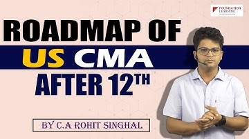 Roadmap of US CMA after 12 class by CA Rohit Singhal