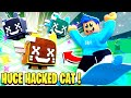 RAINBOW HUGE HACKED CAT IN PET SIMULATOR X!!