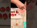 HOW I DIP MY STRAWBERRIES #shorts #sweettreat