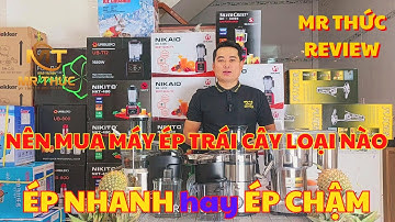 Máy Ép Trái Cây Công Suất Lớn CHUYÊN DÙNG ĐỂ KINH DOANH | Nên Mua Máy Ép Hoa Quả Loại Nào TỐT