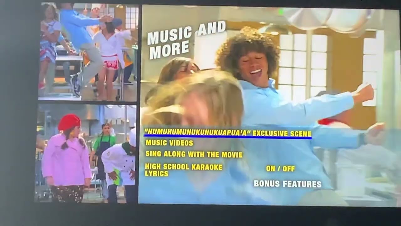 Watch High School Musical 2 Menu Walkthrough on YouTube Watch High School Musical 2 Menu Walkthrough on YouTube