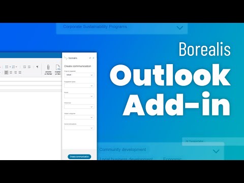 Borealis integrates Outlook