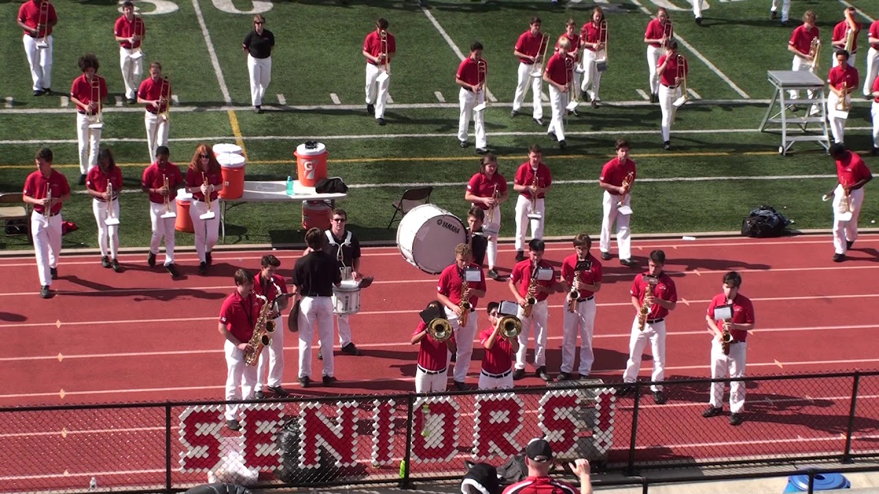 SHHS Marching Band Halftime show 1072017 - YouTube