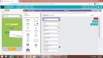 Mobile App Tutorial 10: How to place #DropDown in #Code.Org #APPLab