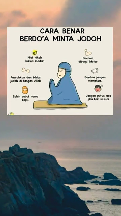cara yang benar berdoa minta jodoh #shorts