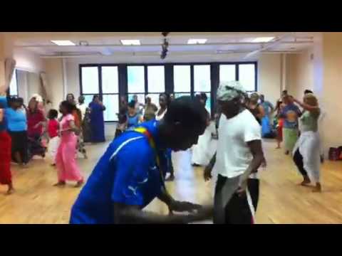 Babacar Ndiaye's dance class