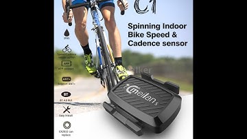 Meilan C1 Bicycle Speed & Cadence Sensor, BLE/ANT+ and testing it by using Cateye Cycling apps