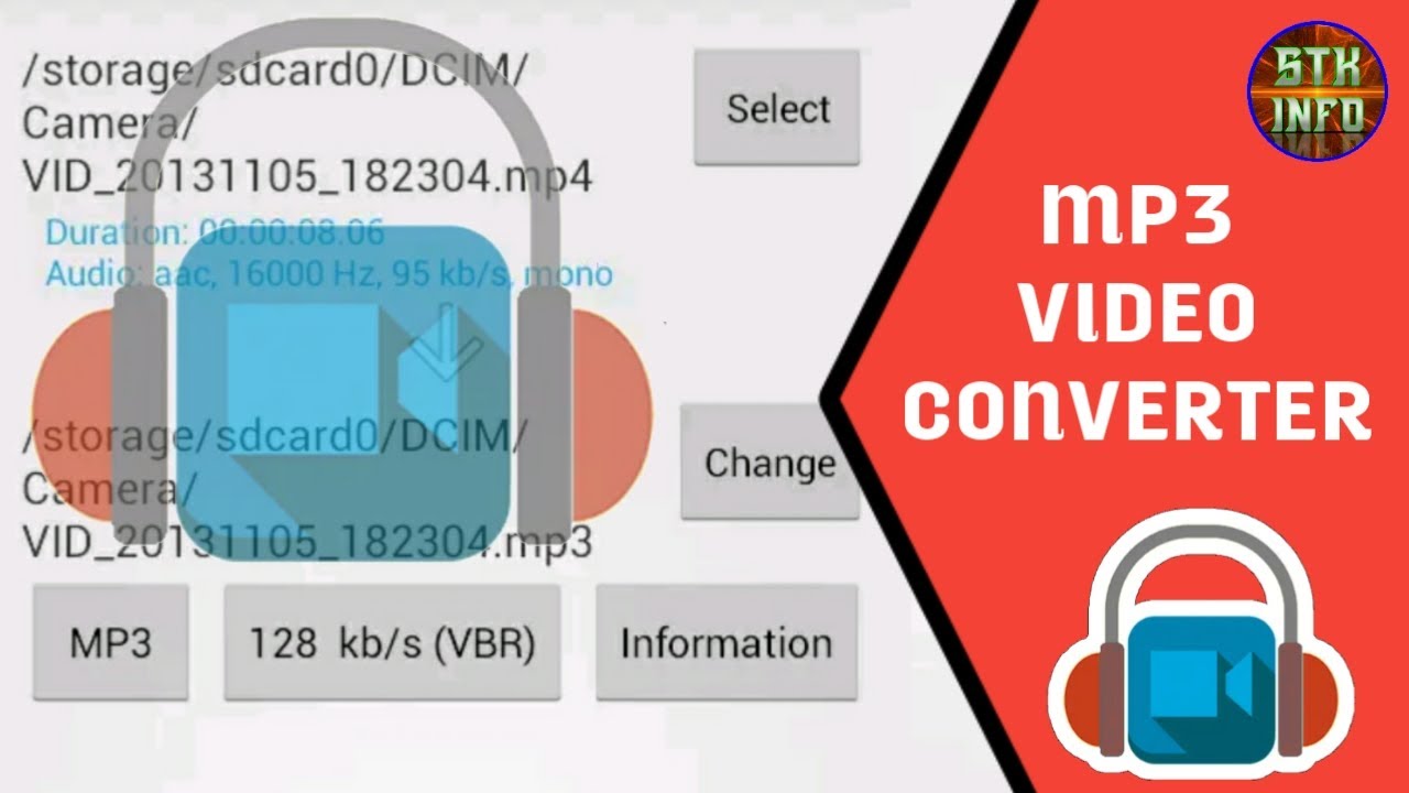 How to use MP3 video converter app | MP3 video converter app 🎧
