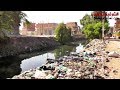 قرية المسلمية في الزقازيق الأهالي تلقي صرف الحمامات في مياه النيل 