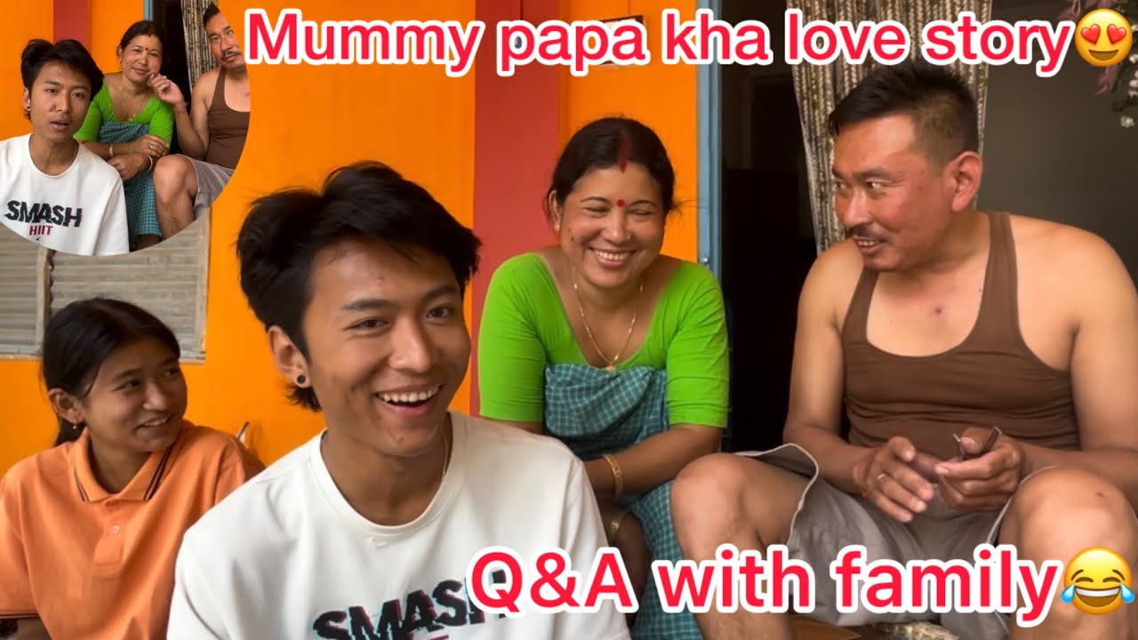 Q&A with family☺️// Mera father kya krta hain🤔// @holi brother🧸