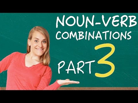 German Lesson (16) - Noun-Verb-Combinations - Part 3: nehmen - B2 / C1