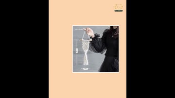 Small Nordic Hand-woven Tapestry Macrame Wall Hanging