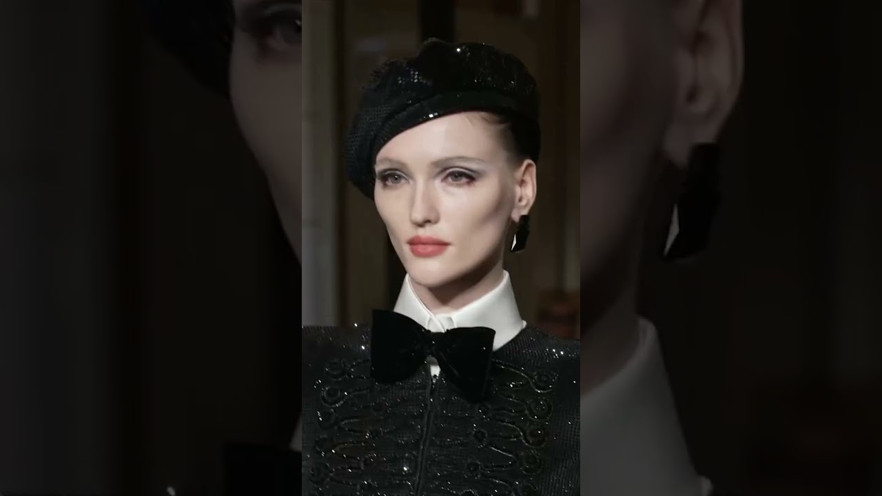 Giorgio Armani Privé FW25-26 | Noir Séduisant: The Allure of Black in Paris