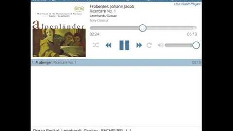 J.J. Froberger, Ricercare No. 1 (C Major)