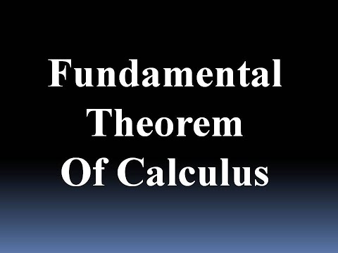 The Fundamental Theorem