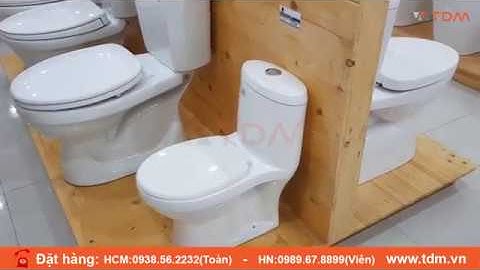 TDM.VN | Review bồn cầu trẻ em BTE Viglacera dùng cho nhà trẻ, trường mầm non