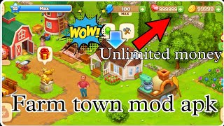 How to download Farm town happy farming mod apk | Farm town happy farming | Farming game mod apk screenshot 5