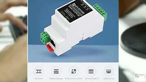 Review - waveshare Ethernet Industrial Serial Server RS485 to RJ45 Ethernet Module, TCP/I
