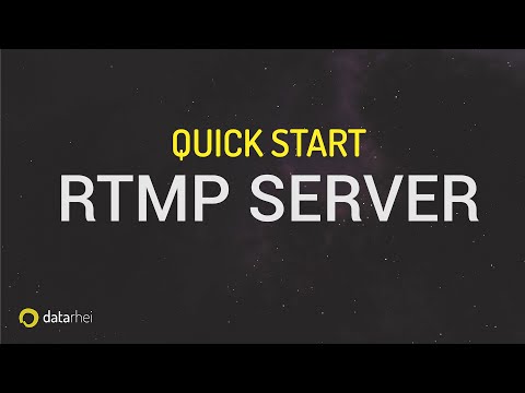 Quick Start: Activate the RTMP server on the datarhei Restreamer