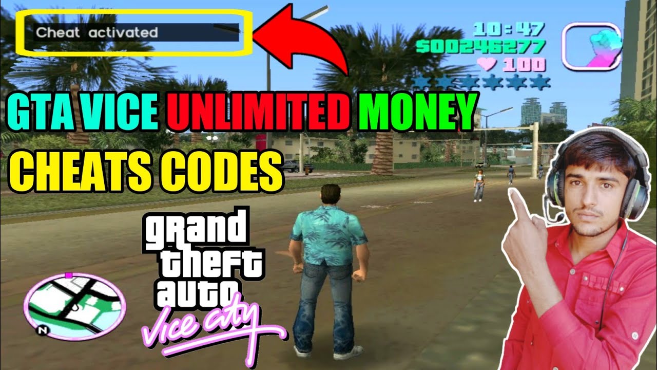 GTA Vice City Money Cheat Code, Money Cheat, Money Cheats For GTA Vice  City