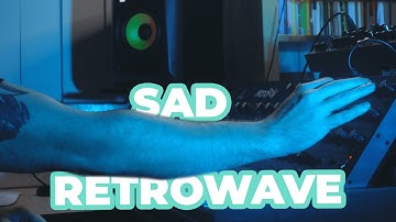 Making an Emotional Retrowave Song | Reason, Behringer Monopoly, Behringer Model D