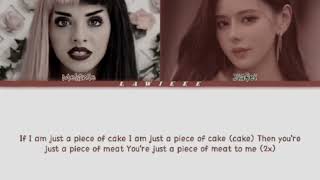 Melanie Martinez - CAKE (feat. Jiafei) [official audio] slowed and reverb Resimi