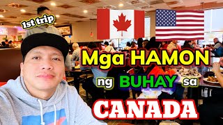 Mga HAMON ng BUHAY sa CANADA / USA 1st Trip / #pinoycanada #filipinocanada #buhaycanada #canadalife