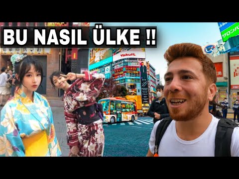 KURALLAR ÜLKESİ JAPONYA !! TOKYO SOKAKLARINDA İLK GÜNÜM 🇯🇵