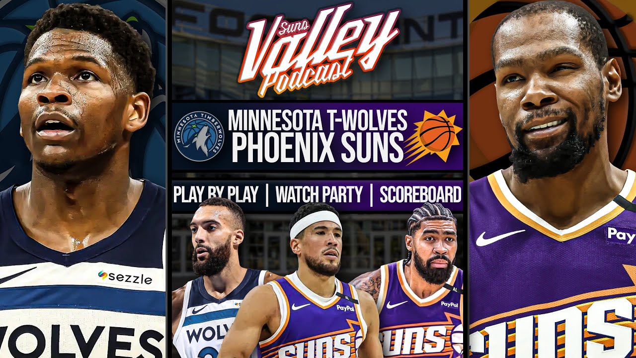 Minnesota Timberwolves vs Phoenix Suns | LIVE Reaction | Scoreboard ...