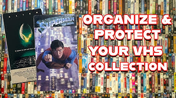 Organize and Protect Your VHS Tape Collection Like A Pro