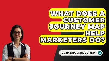 What Does A Customer Journey Map Help Marketers Do? - BusinessGuide360.com