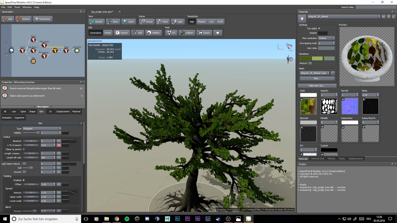 Speedtree Training - Timelapse - YouTube