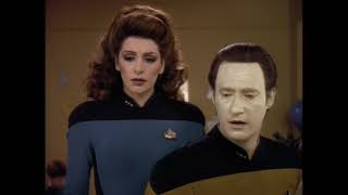 Data and Troi Discover a Problem with the Enterprise computer