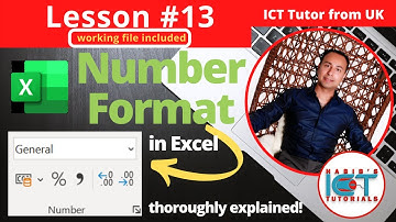Lesson 13: Format Cells as Currency, Date, Percentages & Decimal Places in Excel | FREE Excel Course