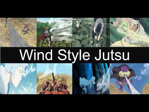Anime Naruto Shippuden And Boruto Wind Style Jutsu Fuuton No Jutsu 6 Minutes