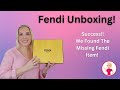Fendi unboxing success we found the missing fendi item