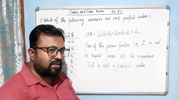 Class 8 Ch 7 Cubes and Cube Roots / Ex 7.1 Q.1 / ncert