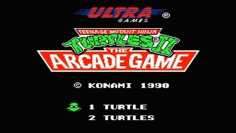 Teenage Mutant Ninja Turtles II - The Arcade Game Part 1