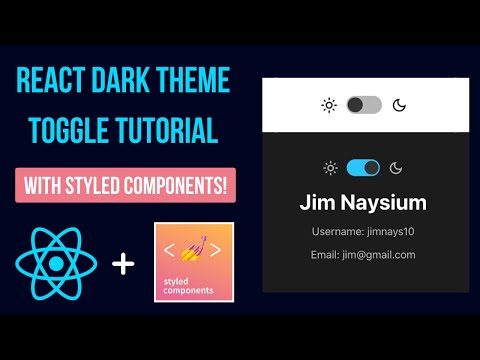 React Dark Theme