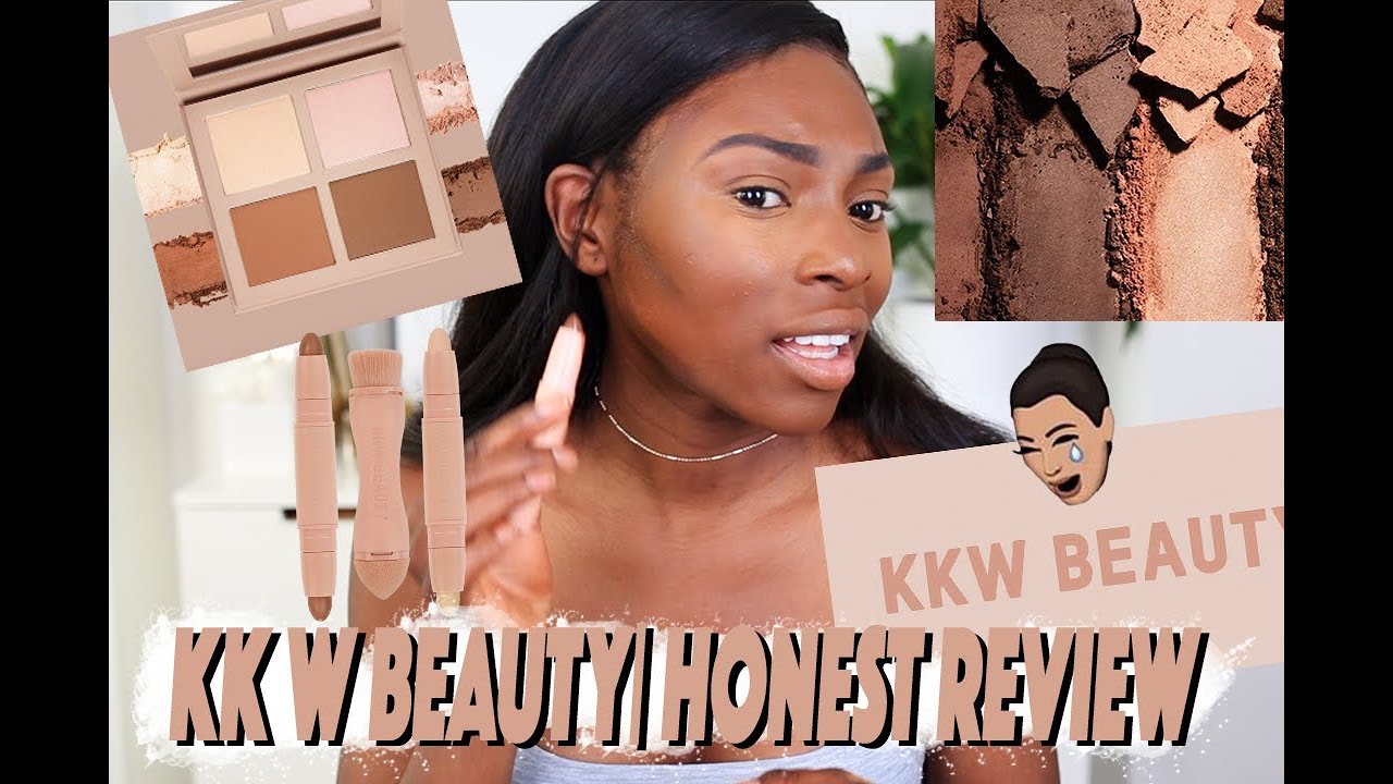 I TRIED TO BE NICE - KKW BEAUTY CONTOUR & HIGHLIGHT KIT FIRST