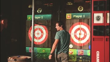 Champ Throw Interactive Axe Throwing