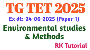 TET PAPER 1 Previous Paper EVS bits #tgtetpaper1 #tgtet2025 #dsc #tgdsc #environmentalscience  #evs