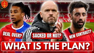 OLISE DEAL OVER! TEN HAG'S FUTURE DECIDED? Bruno Fernandes contract talks! Man United fan | New Show