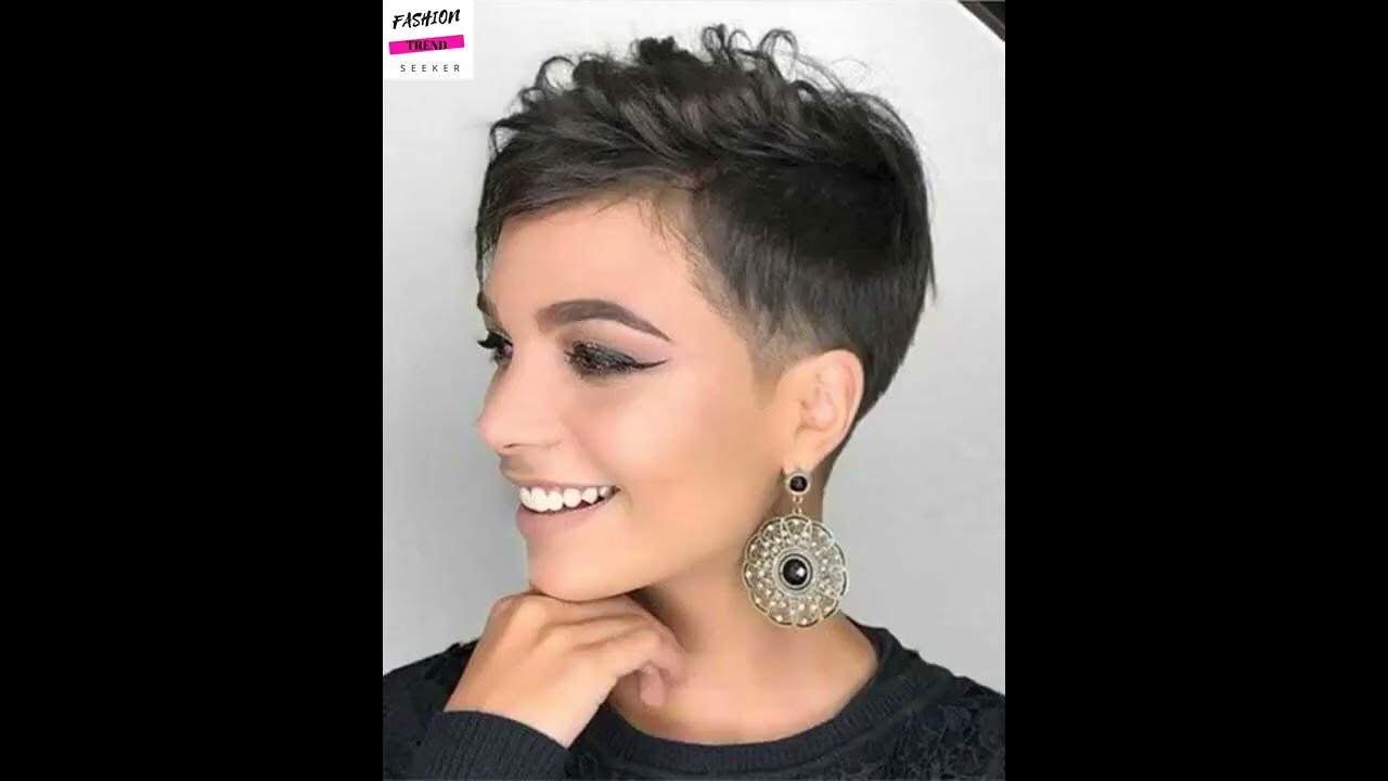 2022 Hot Pixie Haircut Ideas for Women #pixiehaircuts #shortahircuts  #shorts 