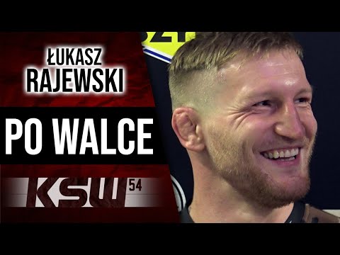 Łukasz Rajewski po KSW 54 chce walki z jednym z byłych mistrzów
